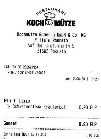 imbz Hffner Kochmtze Restaurant